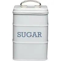 Creative Tops Zuckerdose LIVING NOSTALGIA grau H. 17cm für 1300ml Stahl Metall KitchenCraft