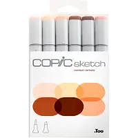 Copic Sketch 6er-Pack Skin Tones