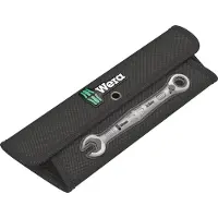 Wera Aufrolltasche 4 Schlitze Pouch Joker 4 pc, Schwarz, Grün, China, 285 mm, 20 mm, 95 mm, 116 g