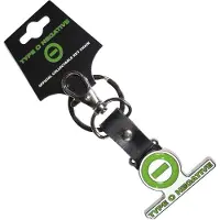 Type O Negative Negative Emblem & Text Logo Schlüsselanhänger