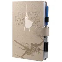 Grupo Erik Notizbuch A5 Laserschwert Stift Star Wars Luke Skywalkeer Dotted Klein Reisetagebuch Bullet Journal Mädchen Jungen