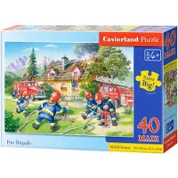 Castorland Fira Brigade Puzzle 40 Teile maxi B-040025-1