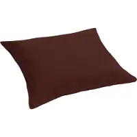 Yumeko Kissenbezug Gewaschenes Leinen 50x60 Rot - Eco, Bio & Fairtrade