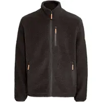 North Bend Fellimitatjacke NBSam M in Schwarz | Gr.: 3XL