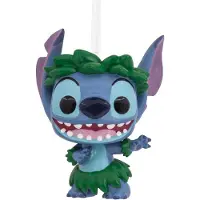 Hallmark Funko Figur Stitch Hawaiianer Harz 8 cm Höhe mit Stoffanhänger