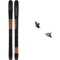 Majesty - Skier für Wanderungen - Superpatrol Carbon 2026 - Größe 169 cm - schwarz