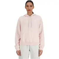New Balance Kapuzenpullover Sport Essentials French Terry Hoodie Damen Quartz Pink-XL