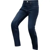 GMS Rattle Slim Dunkelblau Motorrad Jeans Größe W40/L32