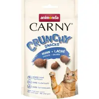 Animonda Carny Adult Crunchy - Sparpaket: 10 x 50 g Huhn + Lachs