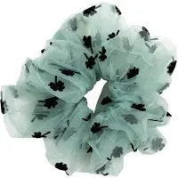 Pico Clover Scrunchie Green