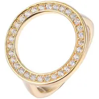 Everneed Bella Ring - Roségold m. klaren Steinen