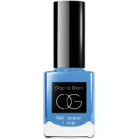 Organic Glam Pale Blue Nail Polish (U) 11 ml