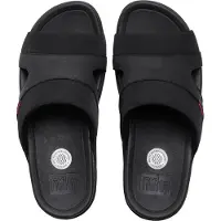FitFlop Pantoletten Freeway III Textile Black Herren-Schuhgröße 41