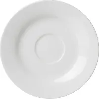 Flirt by R&B Cafe au Lait-Untertasse 'Bianco'