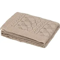 Cam Cam Copenhagen - Pointelle Strick Babydecke, hazel