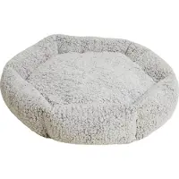 Companion donut bed for pet, Ø75cm, grey