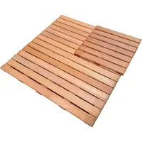 Intergard Terrassenfliesen Holzfliesen Bangkirai 100x100cm