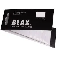 Blax - Snag-Free Haar Elastik Clear 6 stk.