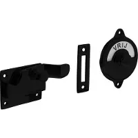 Intersteel Toiletten-Transfer Tira mit Biegung schwarz