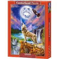 Castorland Wolf's Night, 1500 Stück(e), Kunst, 9 Jahr(e)