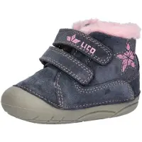 Lico Lauflernschuh "Lauflernschuh Sunny V", Jungen, Gr. 20, blau, Veloursleder, Schuhe Lauflernschuh