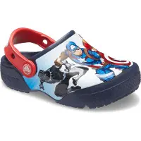 Crocs Pantoletten Fl Avengers Patch Clog T Clog 207068 Dunkelblau 19.5