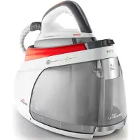 Polti La Vaporella XM84C, 2350 W, 480 g/min, Aluminium-Sockelplatte, 15 bar, 1,5 l, Grau, Rot, Weiß