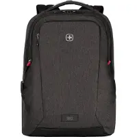 Wenger Laptop Rucksack MX Professional, 21 l, für Laptops bis 16" & Tablets bis 10", Laptop- & Tabletfach, L 210 x B 330 x H 450 mm, Polyester, grau