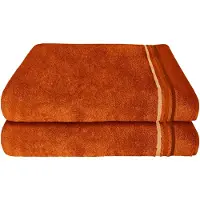 Schiesser Duschtücher "Skyline Color aus 100 % Baumwolle mit eleganter Streifenbordüre", (Set, 2 St., 2 Badetücher (70x140 cm), MADE IN GREEN by OEKO-TEX