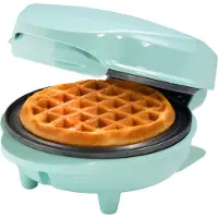 Bestron Waffeleisen "AMW500 Mini", 550 W, für klassische Waffeln, kleiner Waffelmaker mit Antihaftbeschichtung