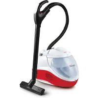 Polti Vaporetto Lecoaspira FAV50 Multifloor, Zylinder-Dampfreiniger, 1,8 l, Rot, Weiß, Tasten, Drehregler, 6 m, 1350 W