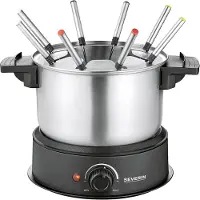 Severin Elektro-Fondue "FO2470", schwarz, B:29,5cm H:20,5cm T:23cm, Fondues, Elektro-Fondue