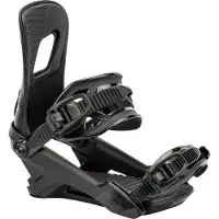 Nitro - All-Mountain Snowboardbindung - Rambler Ultra Black für Herren - Größe L - schwarz