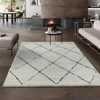 The Carpet Teppich "Bahar Shaggy" rechteckig 30 mm Höhe