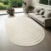 The Carpet Teppich "Everest" rechteckig 14 mm Höhe moderner Wohnzimmer Teppich hohe Flordichte