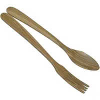Berard France 1892 Salatbesteck "Provencal", (Set, 2 tlg.), Olivenholz, 35 cm