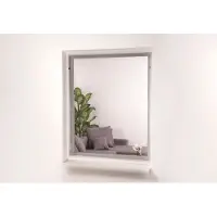 CULEX Insektenschutzfenster 130x150cm weiss