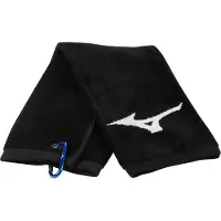 Mizuno Schlägertuch Trifold, schwarz