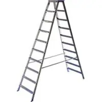 HACA Doppelstufenleiter Lila-Serie, 10 Stufen