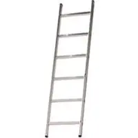 HACA Sprossenanlegeleiter Lila-Serie, 6 Stufen