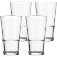 Leonardo Glas Stacking XL Even 550 ml (4-teilig)