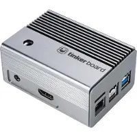 Asus Tinker 2 Fanless Aluminum Case, Hülle, , Edelstahl, Aluminium