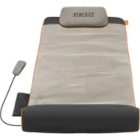 Homedics Stretch-Massagematte, AC, 50/60, 220 - 240, Beige, Grau, Orange, Velour, 1 Stück(e)