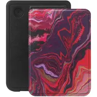 Selencia Vivid Klapphülle für das Kobo Clara Colour / Clara BW - Marble Purple