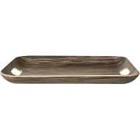 Asa selection Tablett Wood Ebony 45 x 36 cm