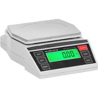 Usorteret Digitale Präzisionswaage - 0,2 bis 3000 g / 0,01 g - 196 x 160 mm