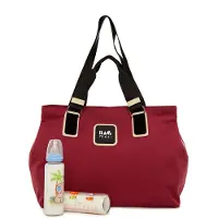 Bagmori Wickeltasche - Schultertasche in Bordeaux | Gr.: onesize