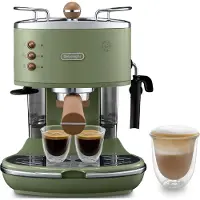 De'Longhi DeLonghi Icona ECOV 311.GR GrÃ1/4n Siebträger Espressomaschine