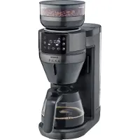 Severin Filterkaffee-Vollautomat FILKA Dark Inox KA 4849 dark inoxgebürstet Filterkaffeemaschine Kaffeemaschine Filterkaffee Kaffeezubereiter Filterkaffee-vollautomat
