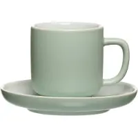 Ritzenhoff & Breker JASPER Espressotasse mit Untertasse 100 ml mint